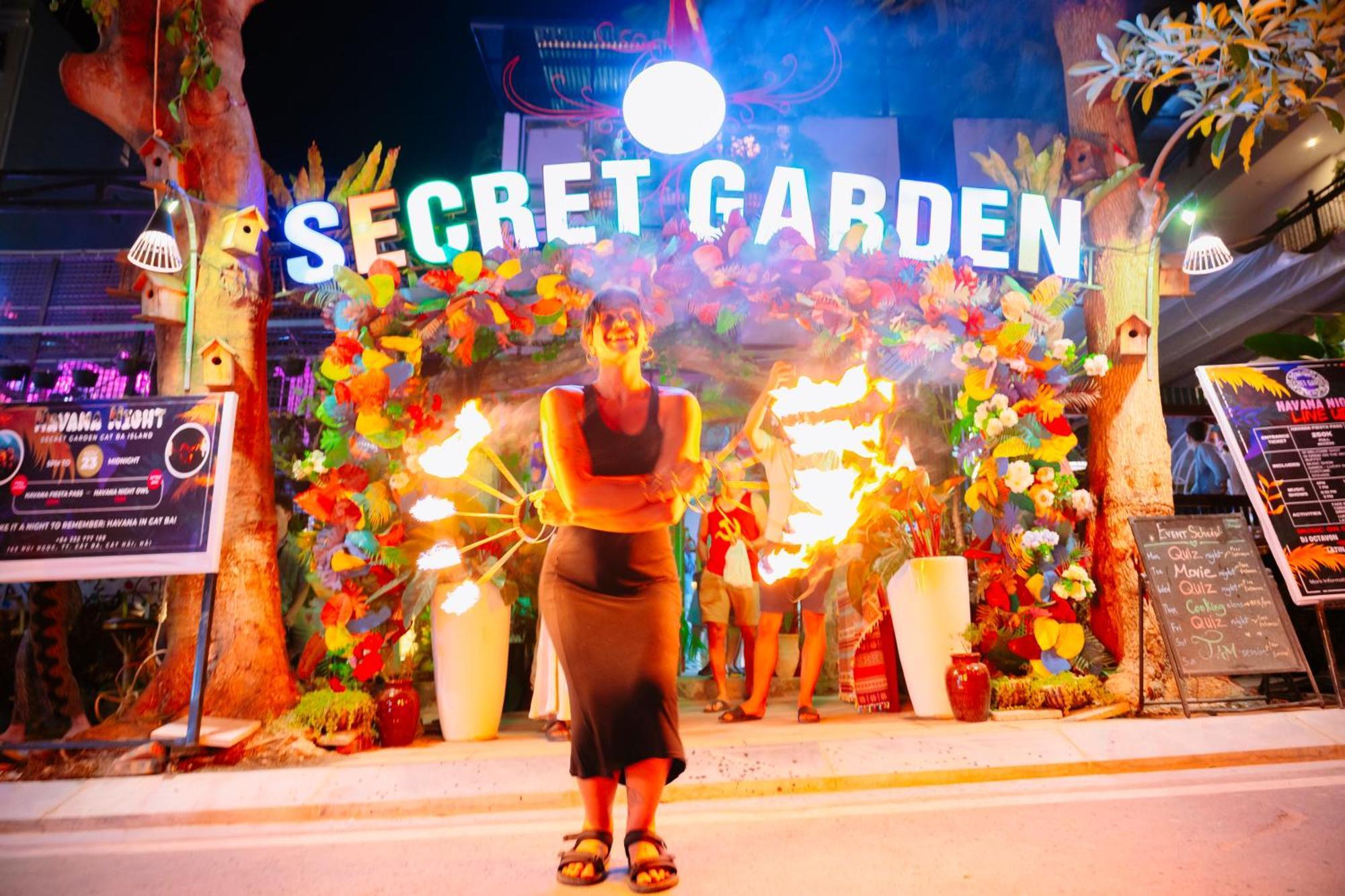 Secret Garden Cat Ba Vandrerhjem Dong Khe Sau Eksteriør bilde