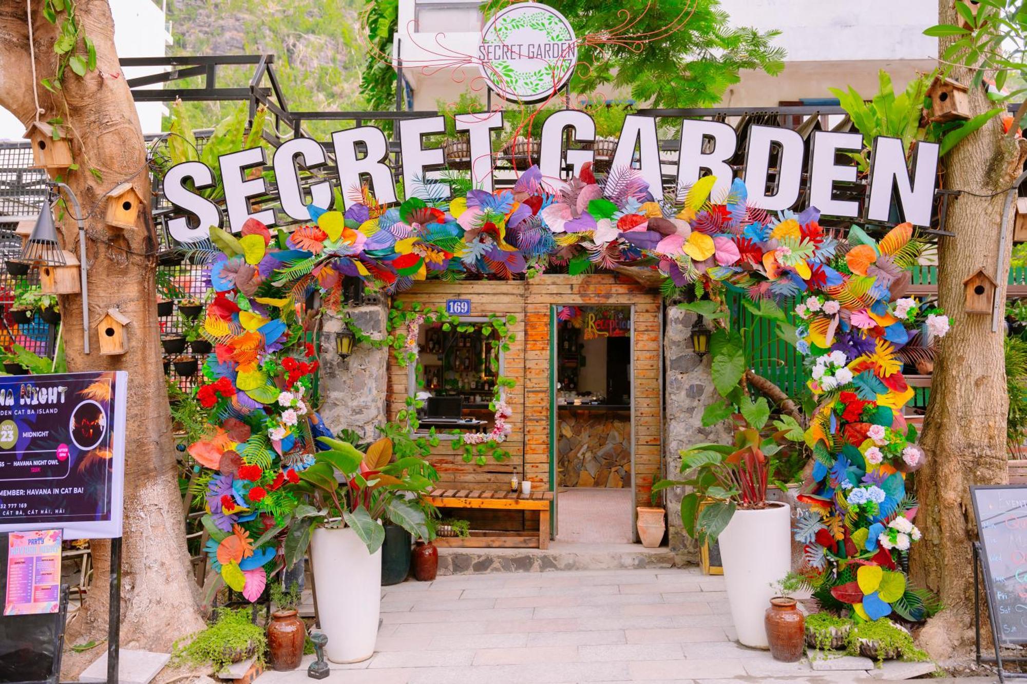 Secret Garden Cat Ba Vandrerhjem Dong Khe Sau Eksteriør bilde